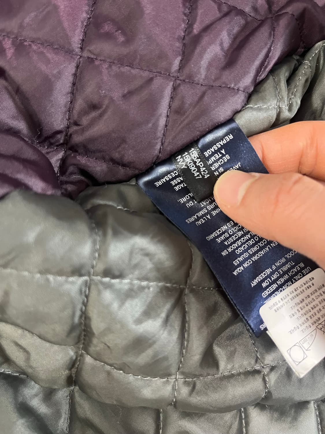 타미힐피거 빈티지 네이비 블루종 점퍼(100~105) 상품이미지7