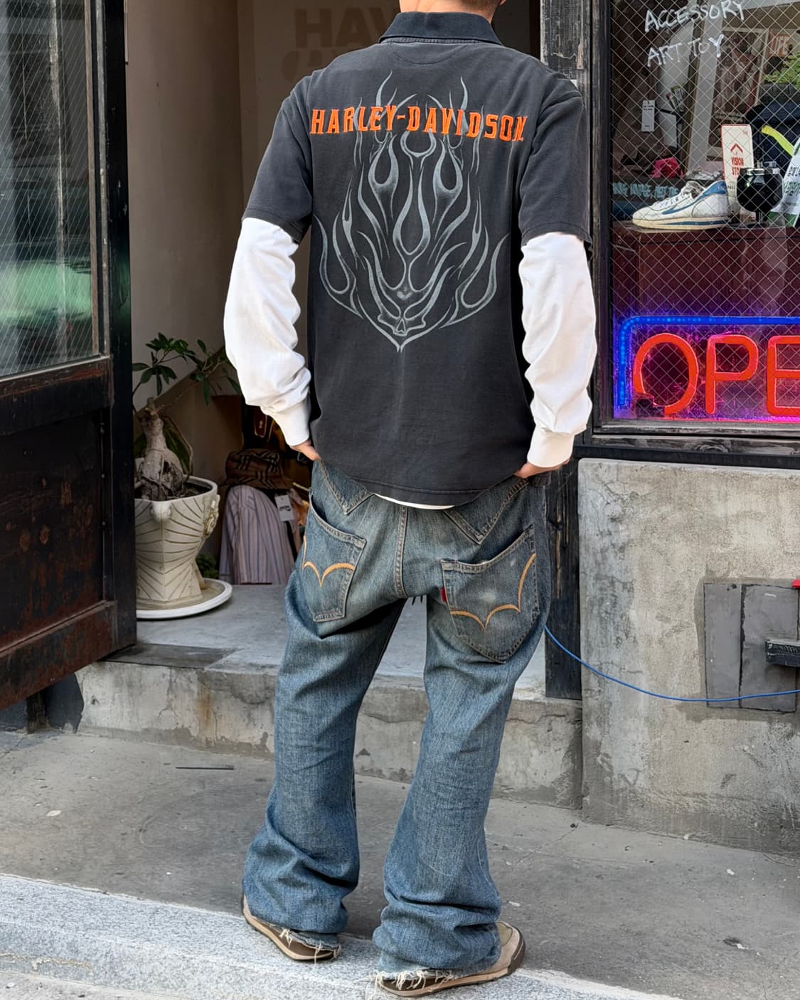 HARLEY DAVIDSON graphic short sleeve 상품이미지2