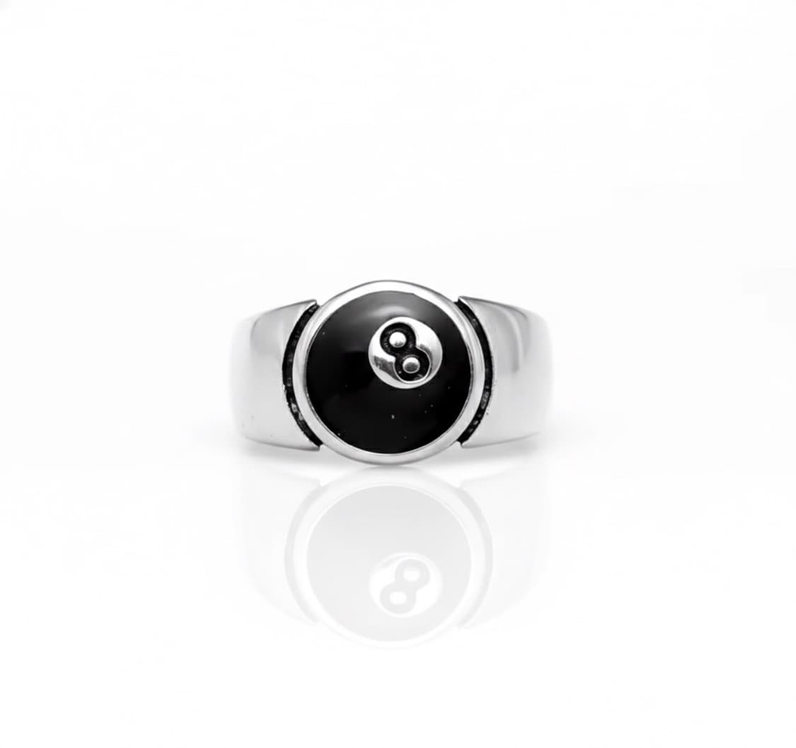 [ 15개 한정 / Signature] 8 ball Ring  8볼 반지 상품이미지1