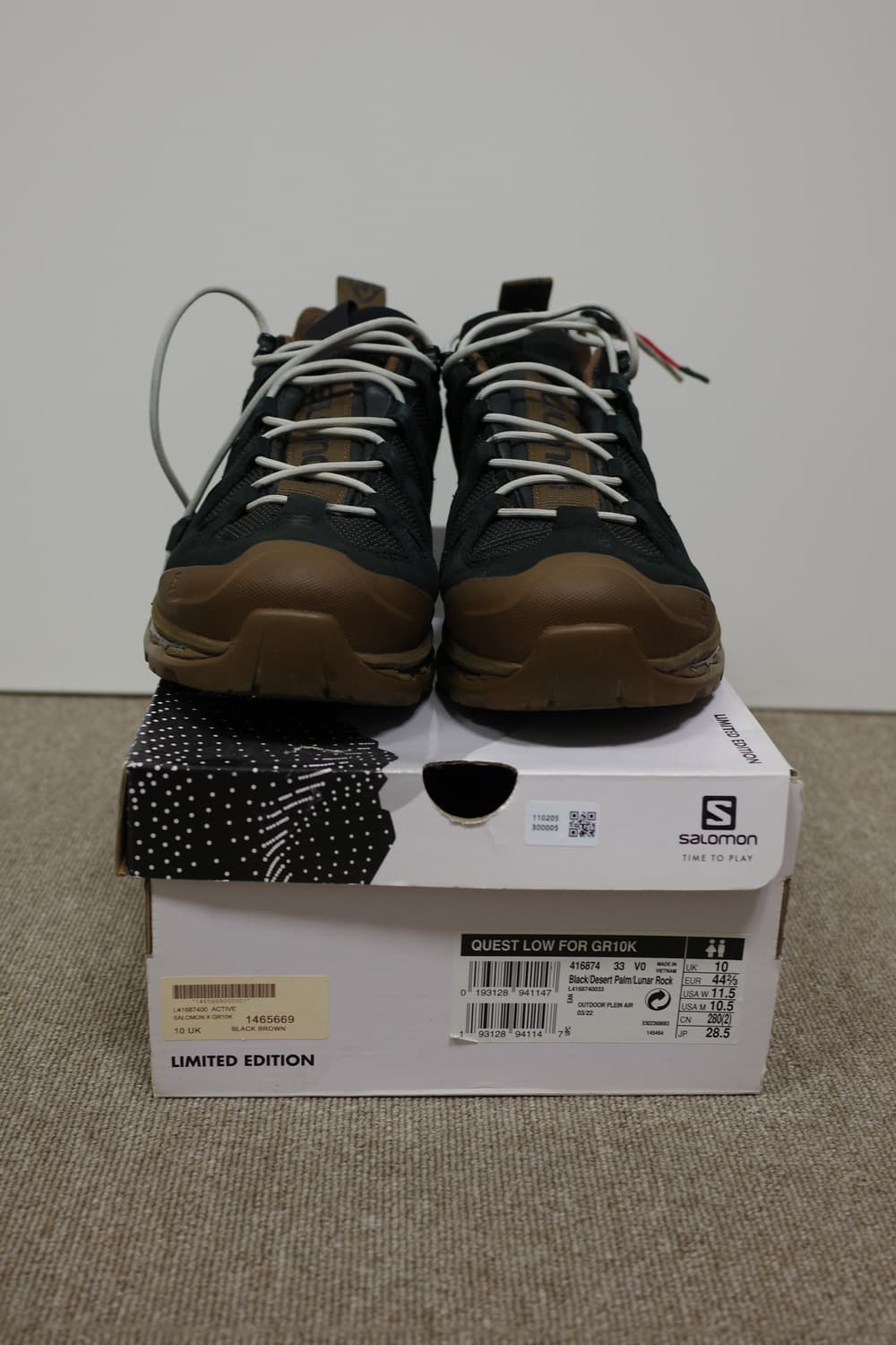살로몬 x gr10k 퀘스트 로우 상품이미지2