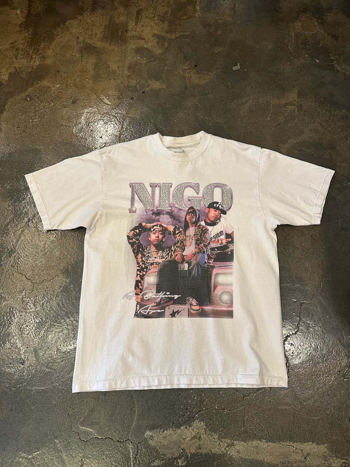 NIGO Printing T shirts 반팔 티셔츠 XL 상품이미지1