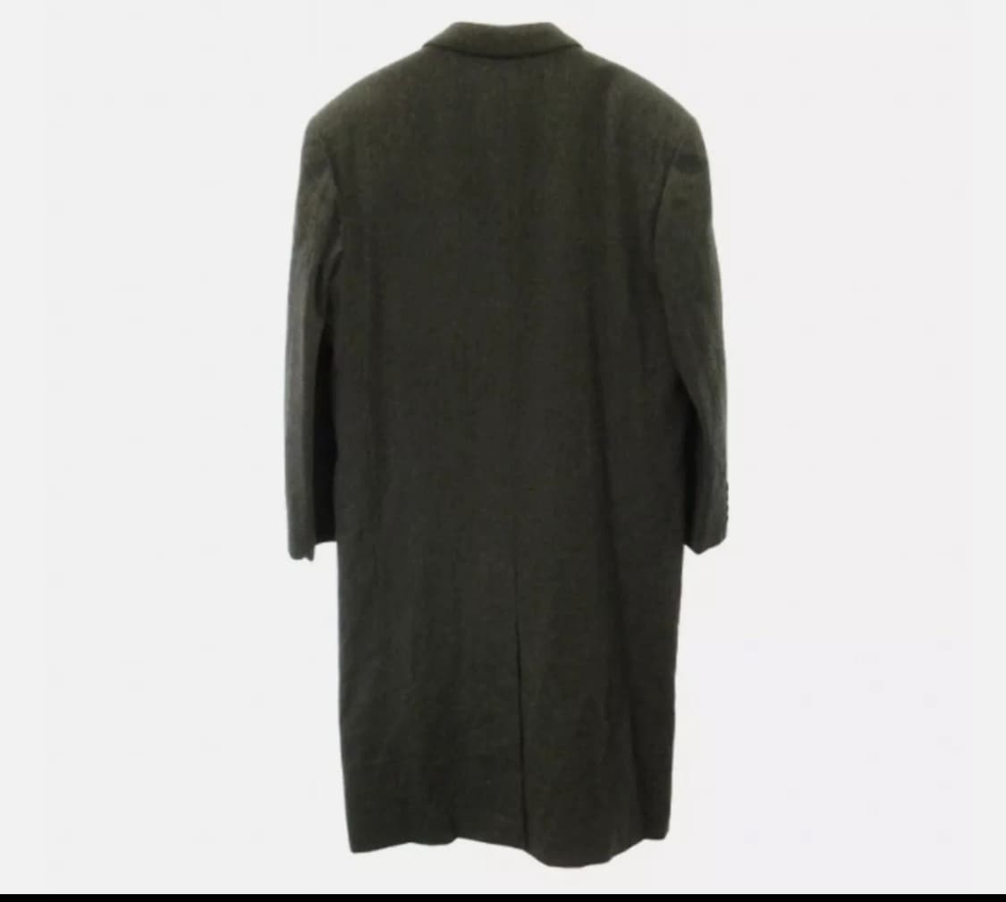퓨어 캐시미어 100% 롱코트 테일러드 카키이쉬 차콜 / 54 2xl 상품이미지2