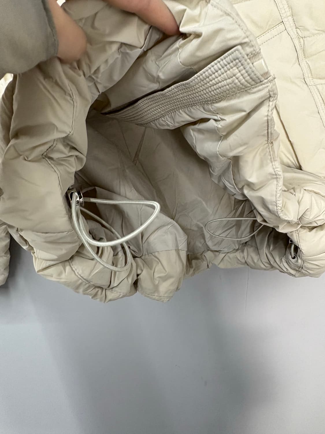 빈티지 라이트베이직 후드 경량패딩 A3045 상품이미지4