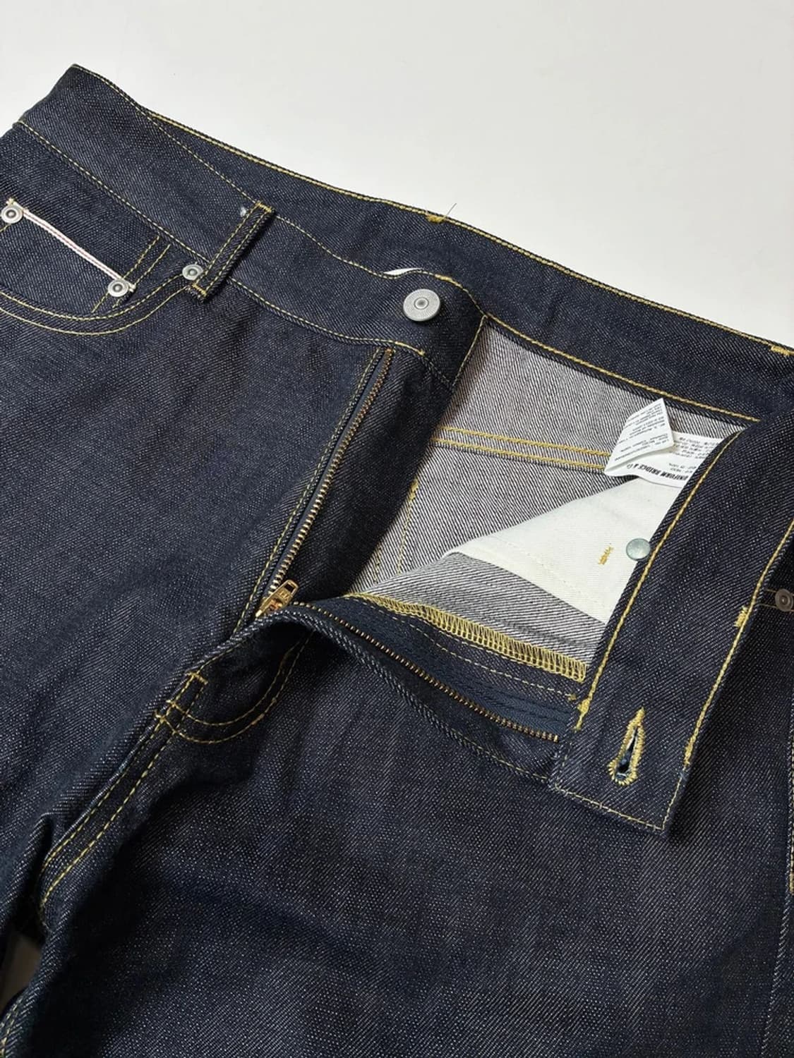 유니폼브릿지 스트레이트 생지 데님 팬츠 PN8844 상품이미지3