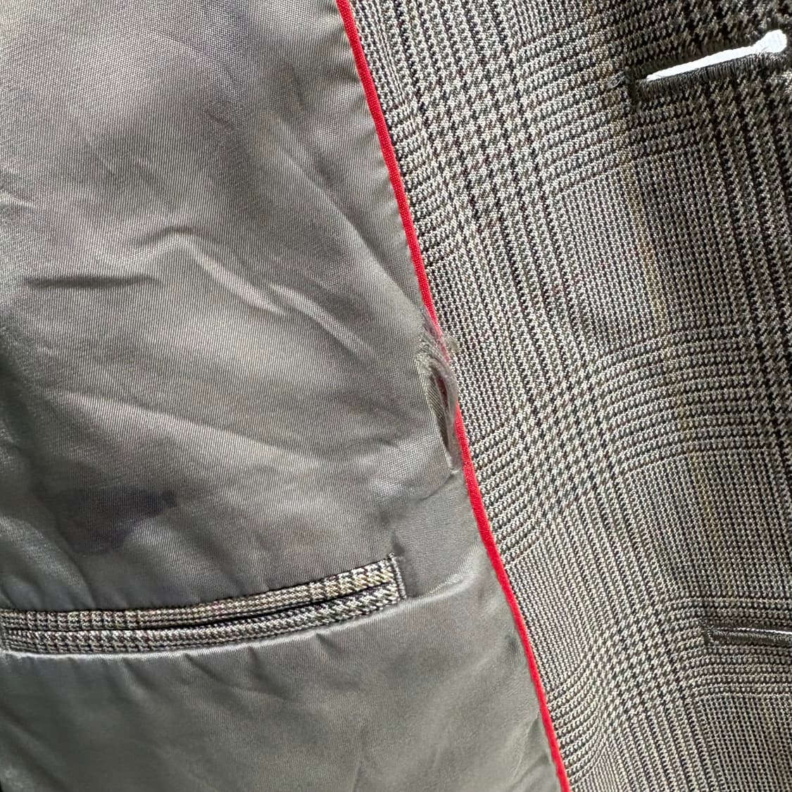 J.PRESS 제이프레스 체크 싱글 울 블레이저 자켓  상품이미지6