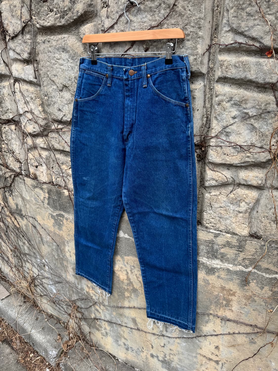 90s 랭글러 빈티지 카우보이컷 부츠컷 웨스턴 데님 팬츠 30 상품이미지3