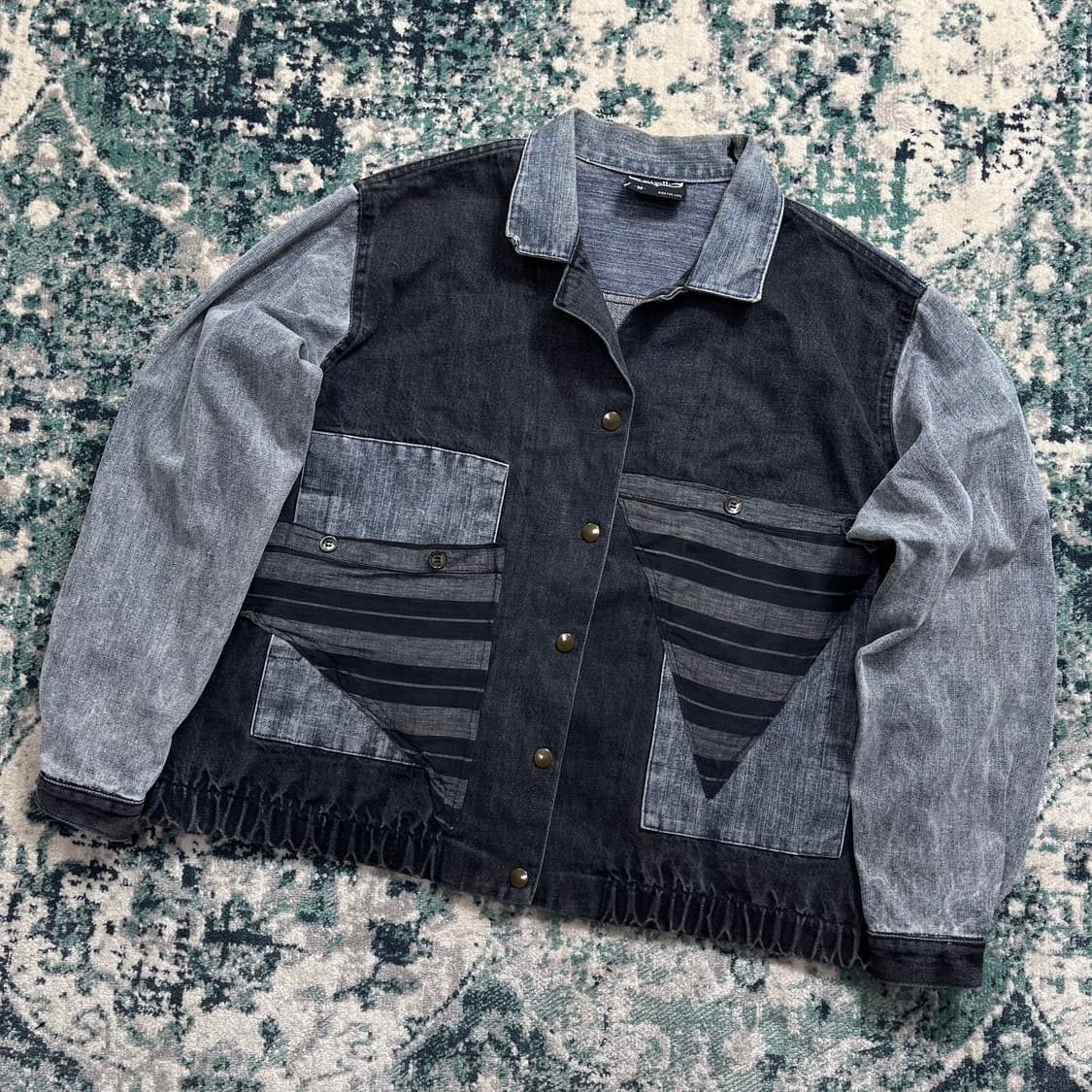 Usa vintage ciotti 미제 그런지 데님 자켓(M) 상품이미지1