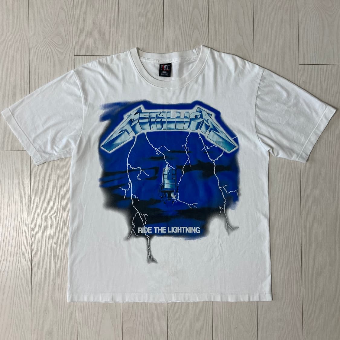[L] 메탈리카 USA 밴드 티셔츠 상품이미지1