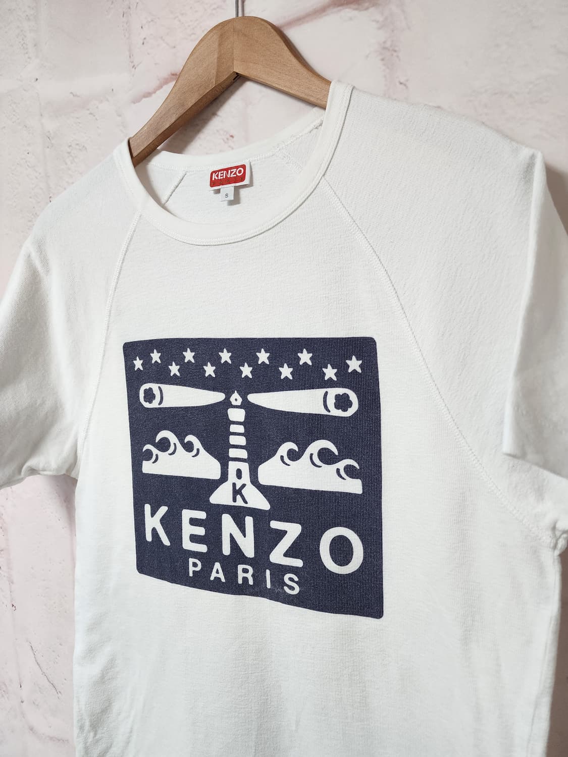 겐조 화이트 반팔 티셔츠 상품이미지3