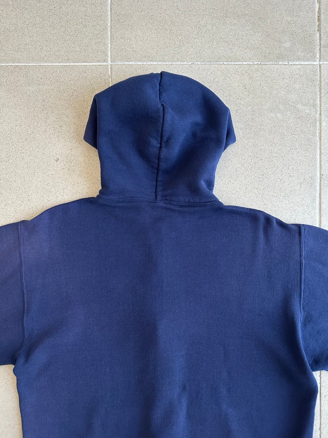 90s 빈티지 러셀 후드집업 네이비 L USA 상품이미지5