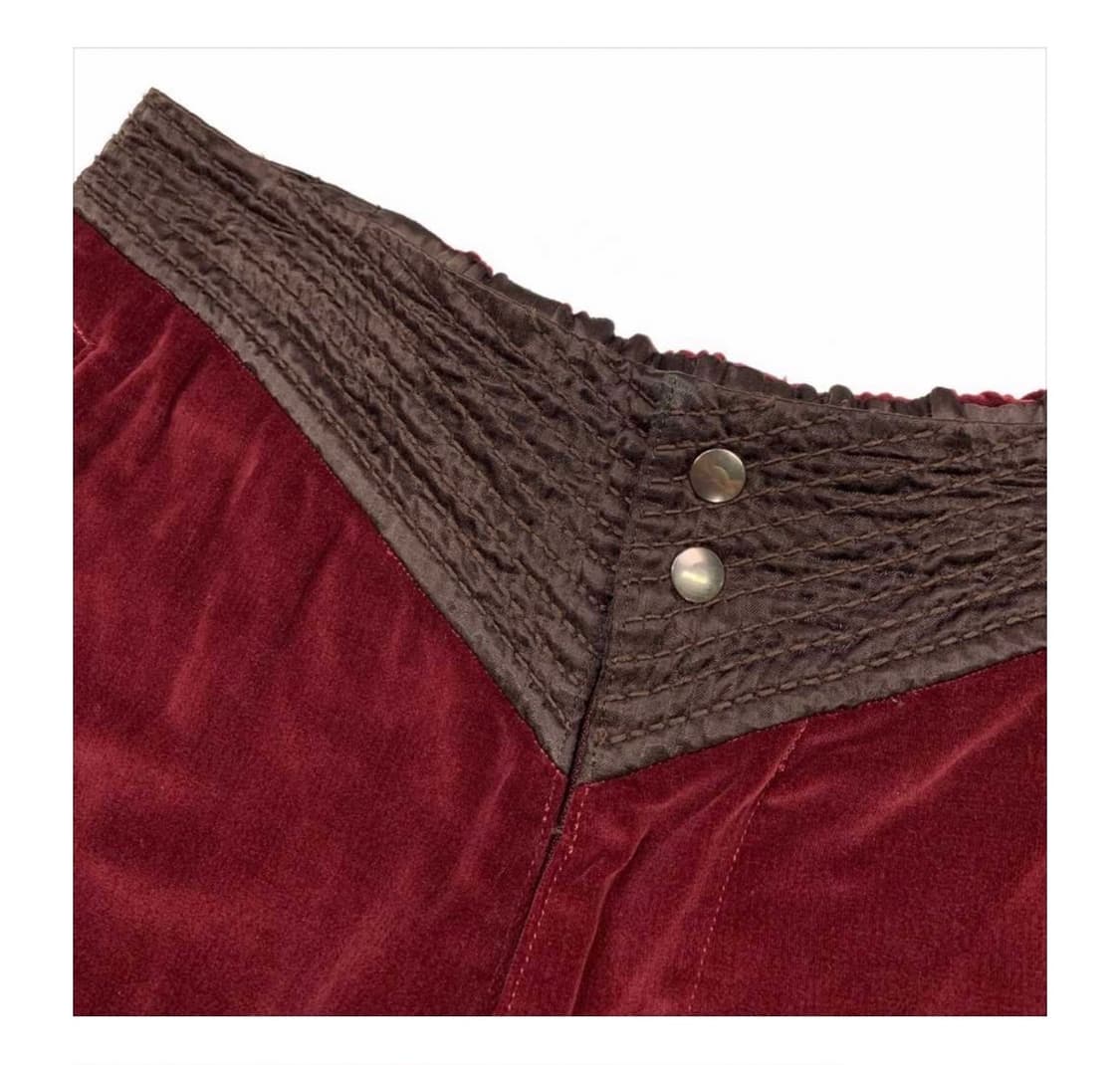 00’s Kolor Velour Shorts 상품이미지3