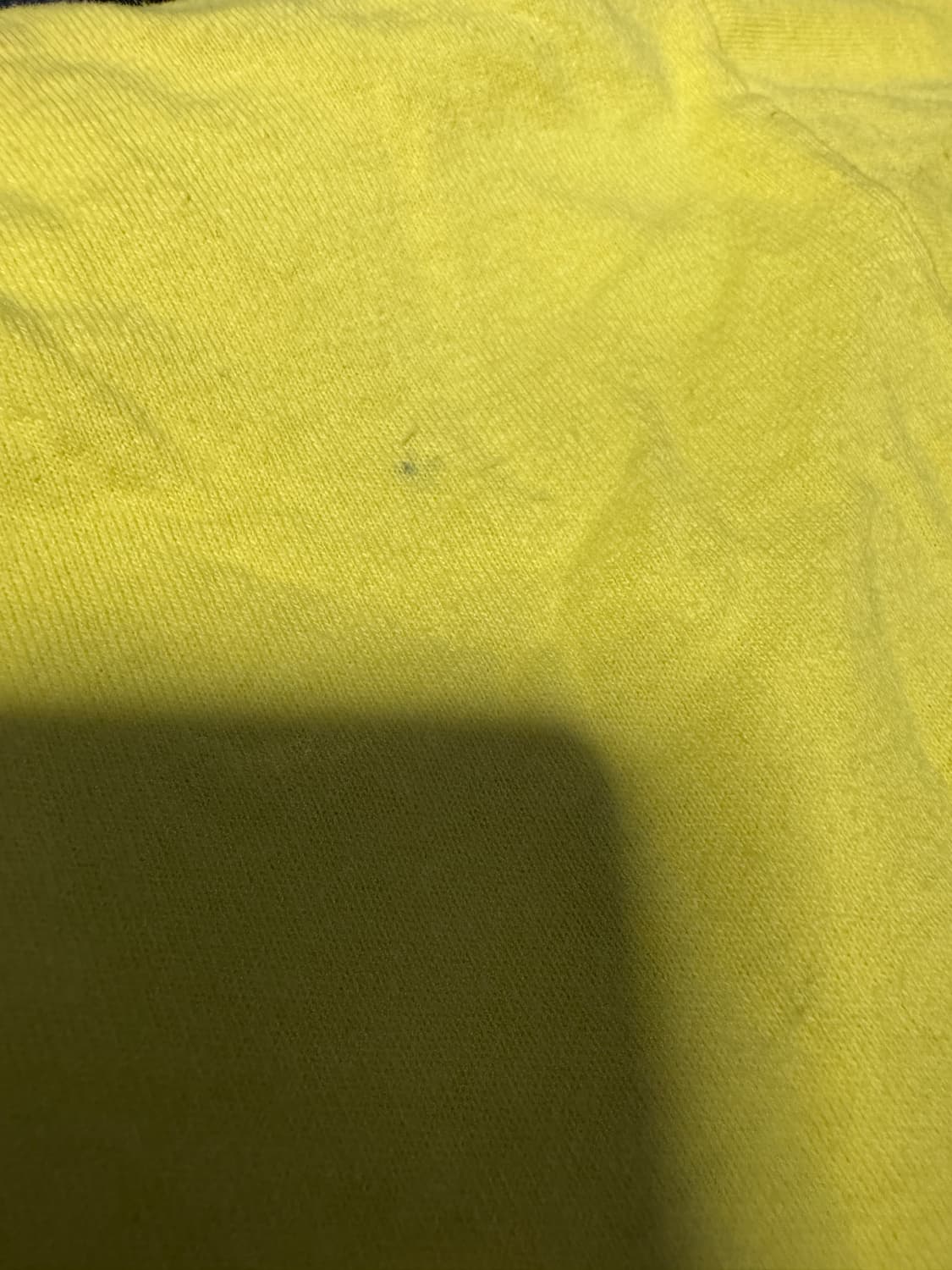 싱글 스티치 티셔츠 옐로우 상품이미지6