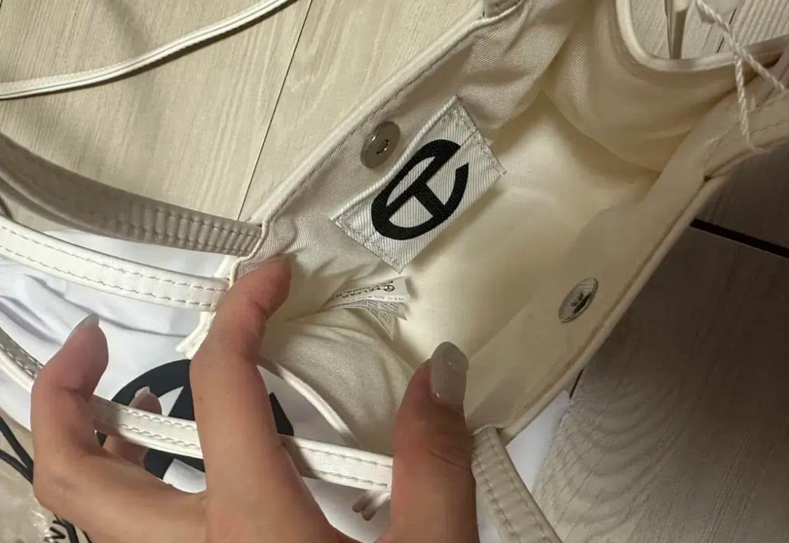 정품인증가능) 텔파 화이트 스몰 Telfar Small Shopping 상품이미지6