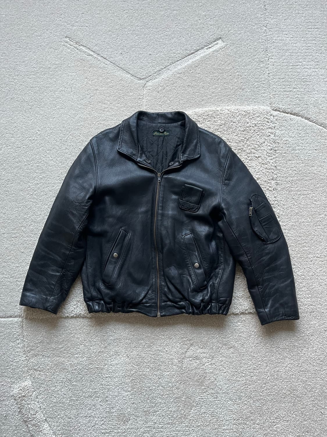 French Leather Jacket(Dre Projet Origin) 상품이미지1