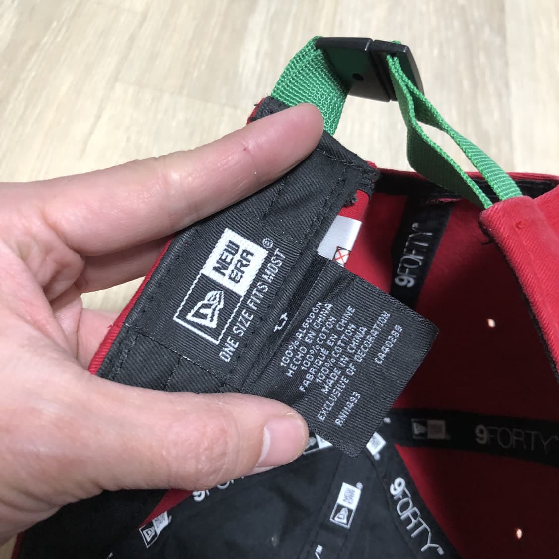 (OS) 뉴에라 NEW ERA 1920 언스트럭쳐 레드 볼캡 상품이미지7