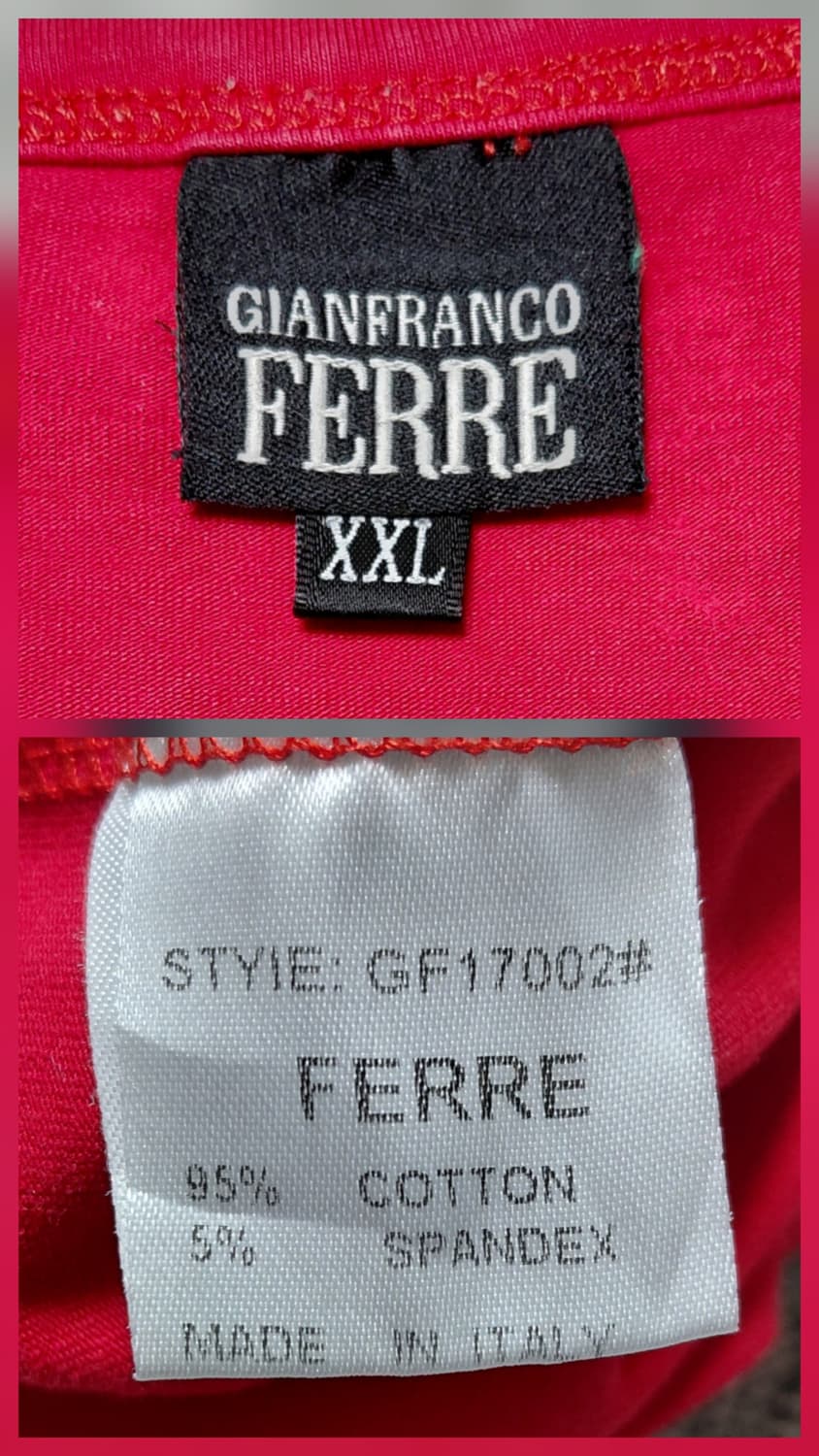 [XXL] 지안프랑코 페레(FERRE) 빈티지 헤리티지 엠블럼 롱 슬리브 상품이미지6