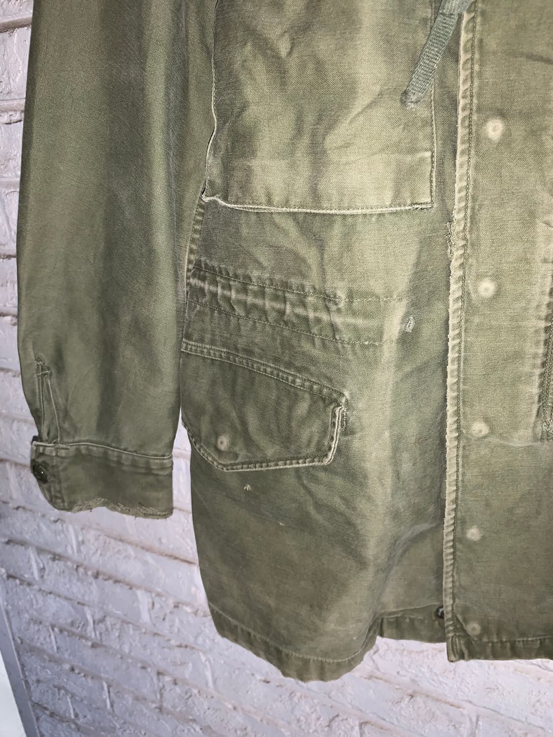 60년대 미군 m51 필드자켓 스몰 쇼트  상품이미지4