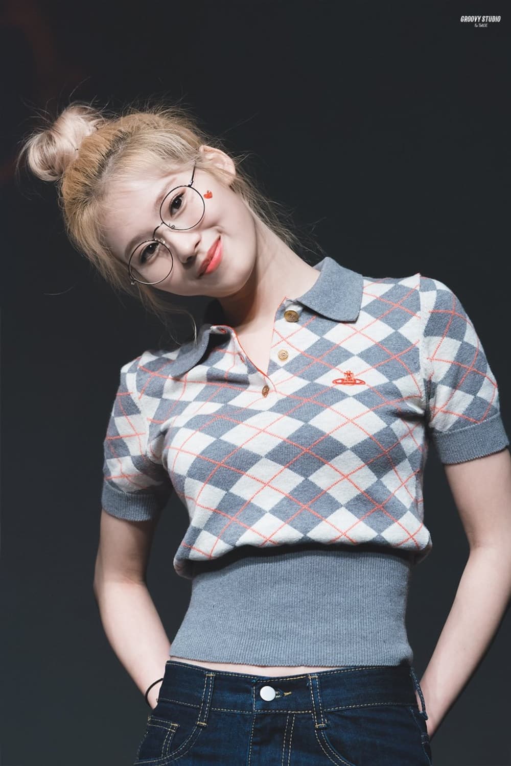 비비안웨스트우드 아가일 반팔 니트 상품이미지5