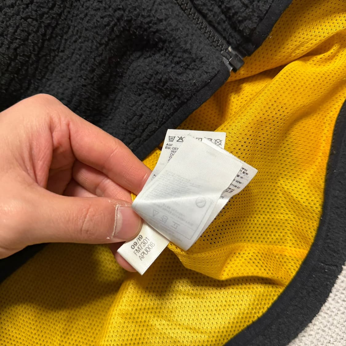 아디다스 사이드로고 플리스 자켓 상품이미지4