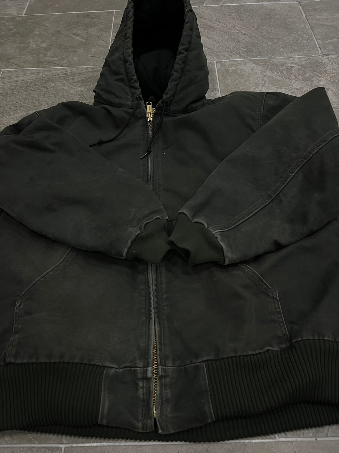 (XL) 칼하트 후드 덕 액티브 자켓 J130 MOS 모스그린 상품이미지6