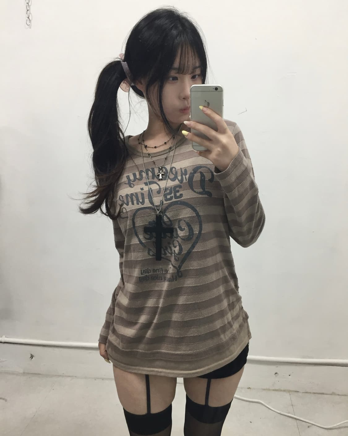 [KIRSCH] 키르시 라떼갸루 y2k 롱슬리브 상품이미지1
