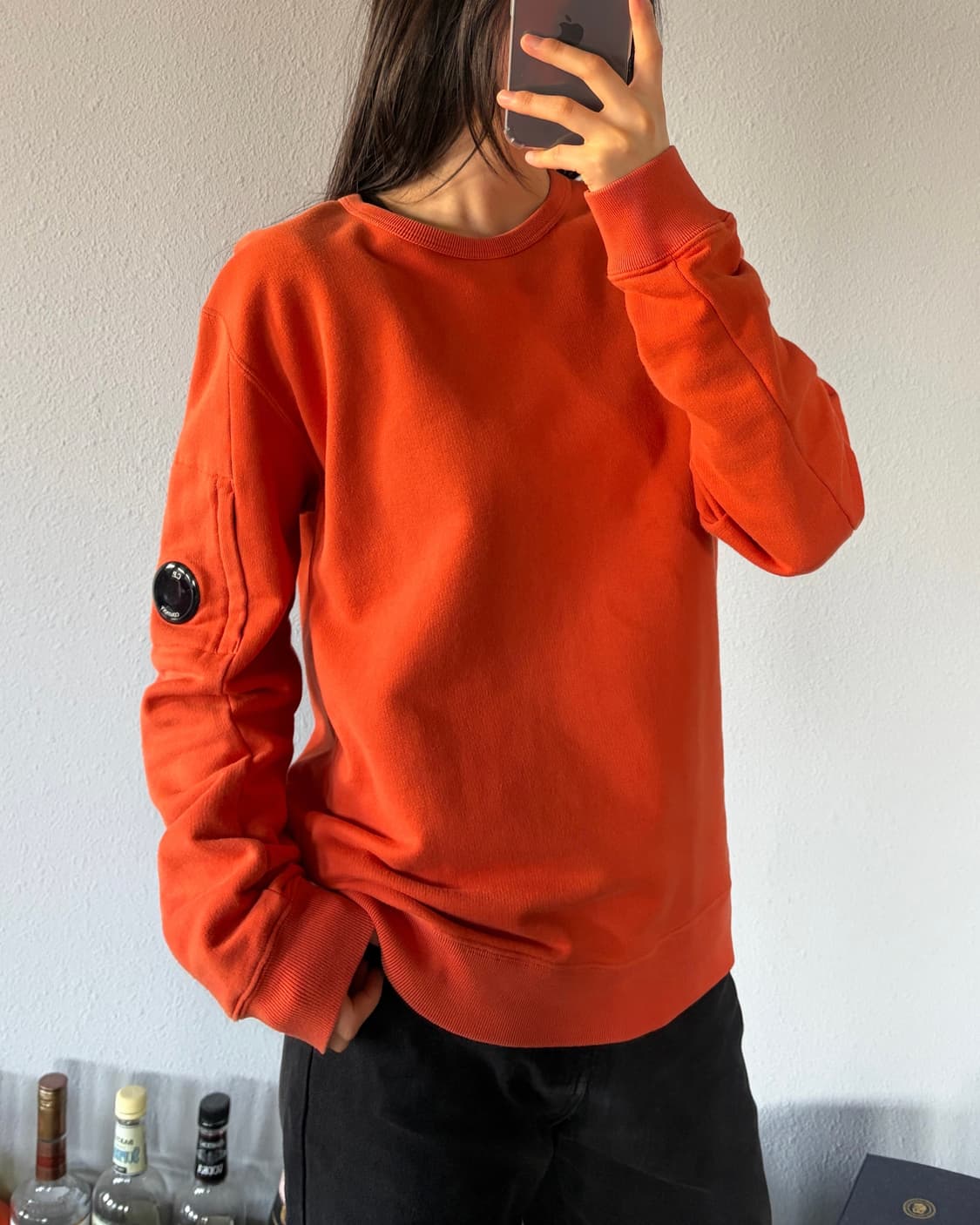 [M]씨피컴퍼니 C.P. Company 렌즈 포켓 맨투맨 상품이미지2