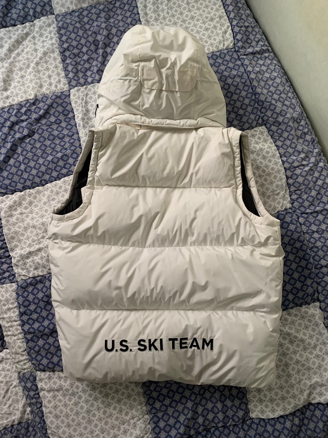 스파이더 화이트 덕다운 패딩조끼 M 95 상품이미지2