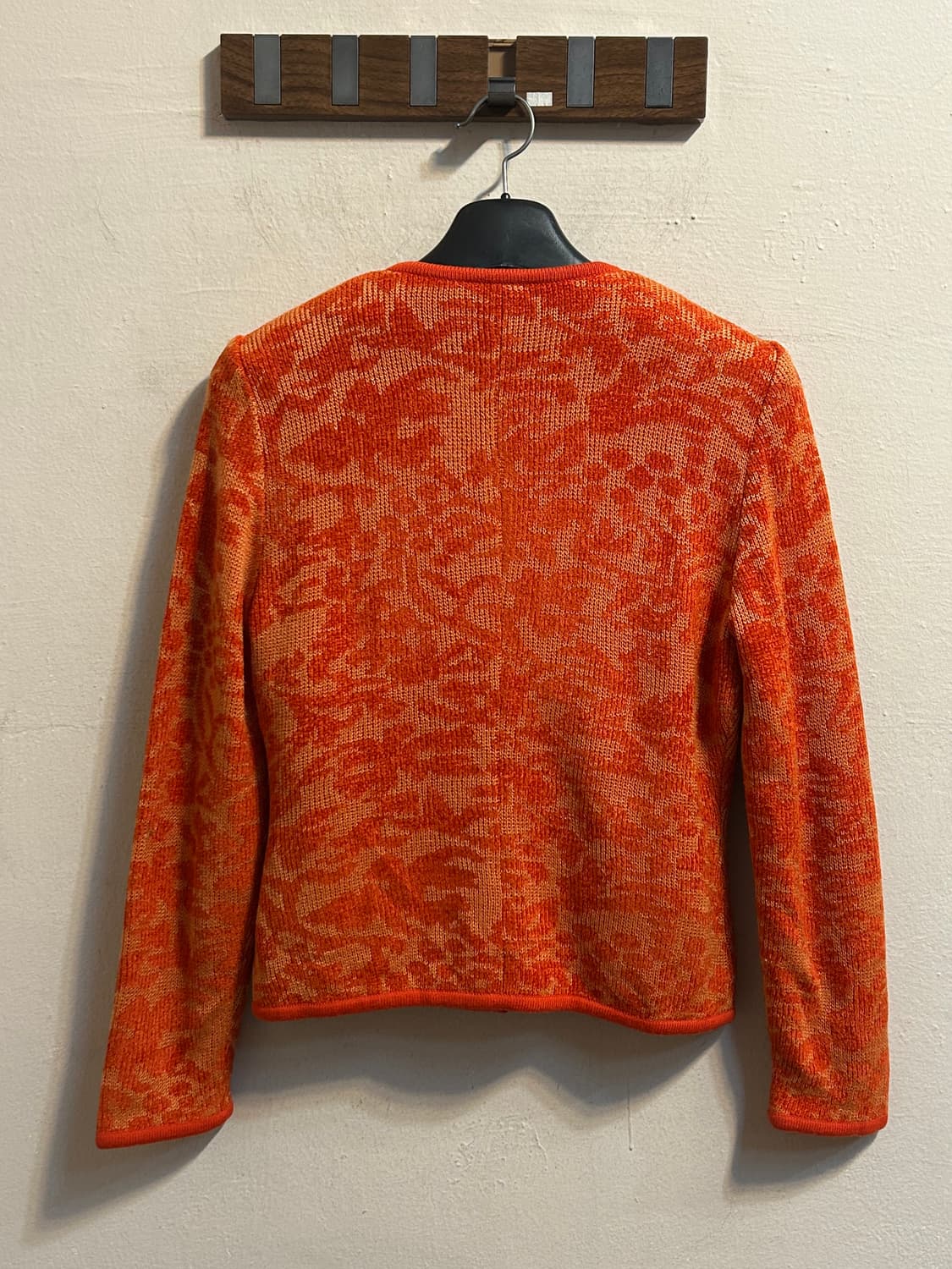 입생로랑 빈티지 플라워 자카드 니트 자켓 상품이미지5