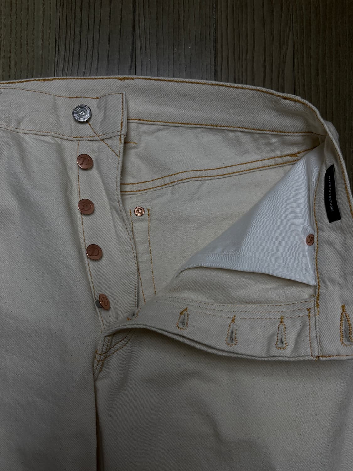 드레익스 셀비지 데님 에크루 상품이미지2