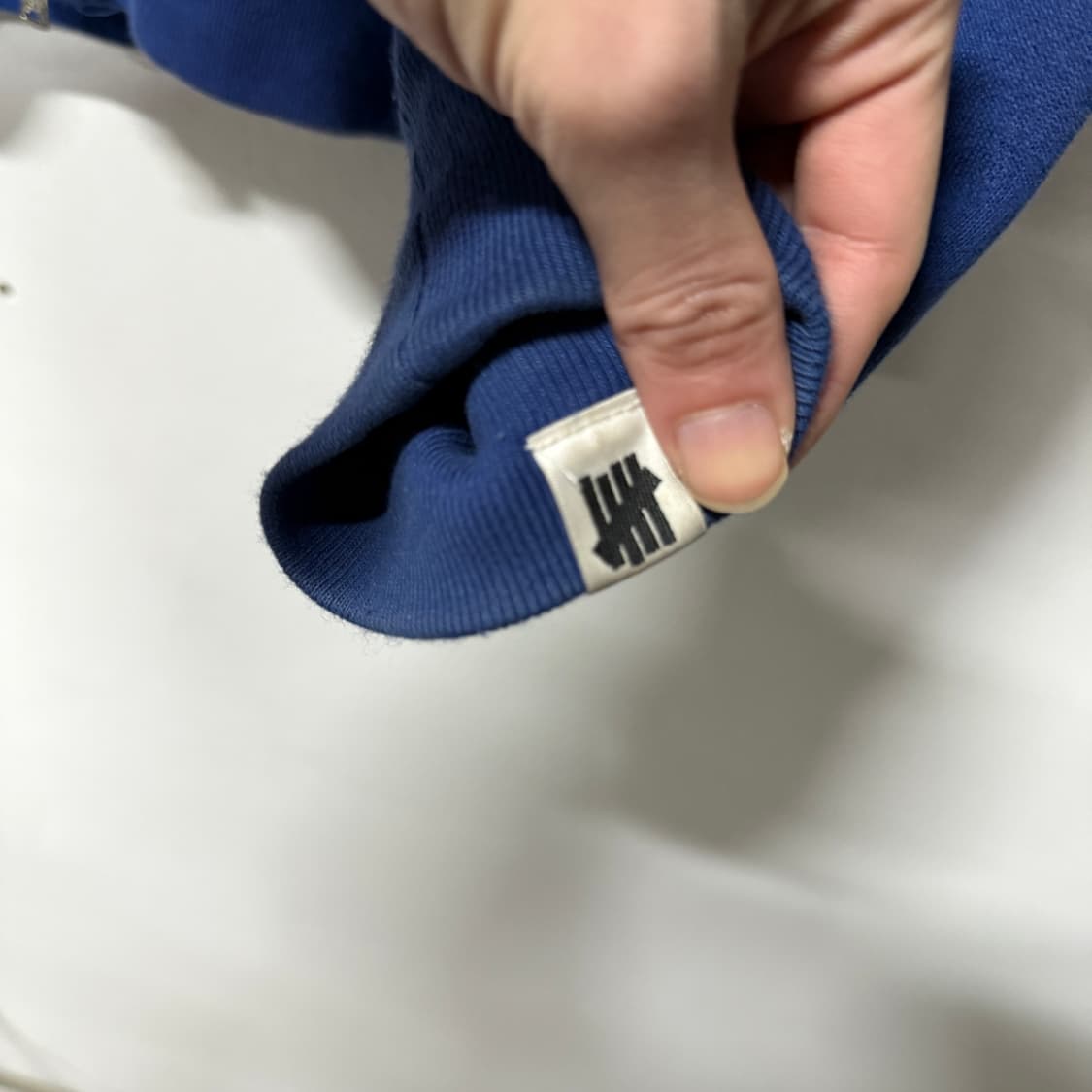 베이프 x 언디핏티드 컬러 카모 투웨이 릴렉스핏 집업 후디 블루 상품이미지6