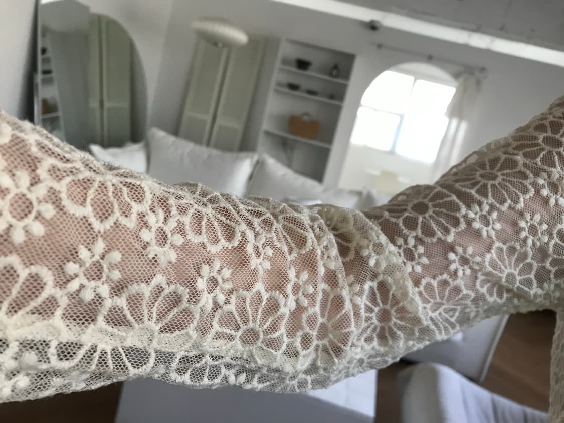 vintage lace frill top 상품이미지2