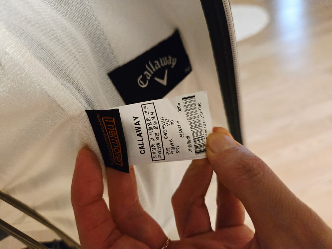 [90] 캘러웨이 여성 골프 방풍 구스 패딩 상품이미지5