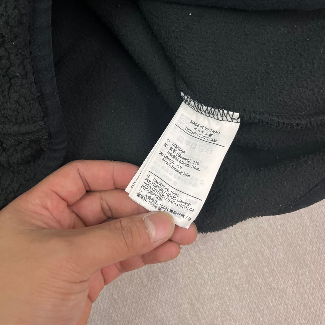 105 나이키 신형 플리스 바라클라바 빅스우시 후드티 상품이미지6