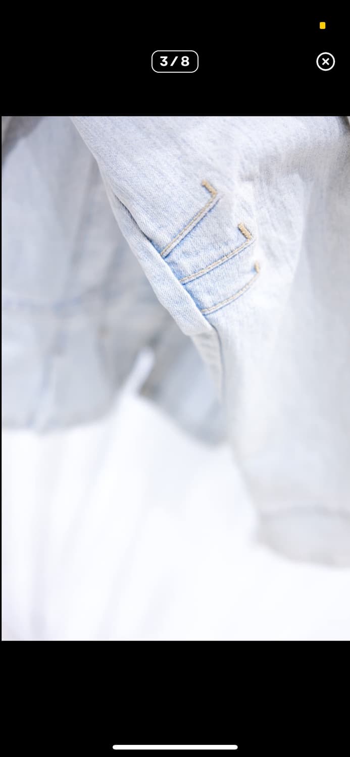 빈티지 버튼 청자켓 상품이미지4