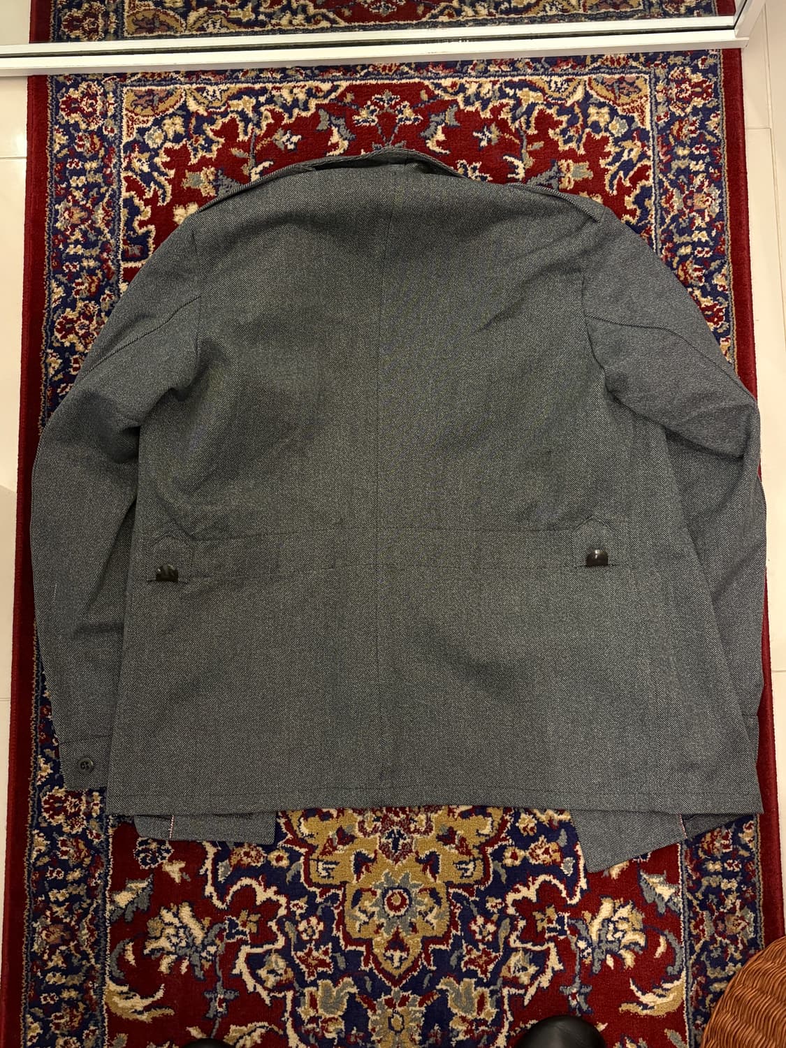 스위스군 빈티지 밀리터리 튜닉 자켓 상품이미지3