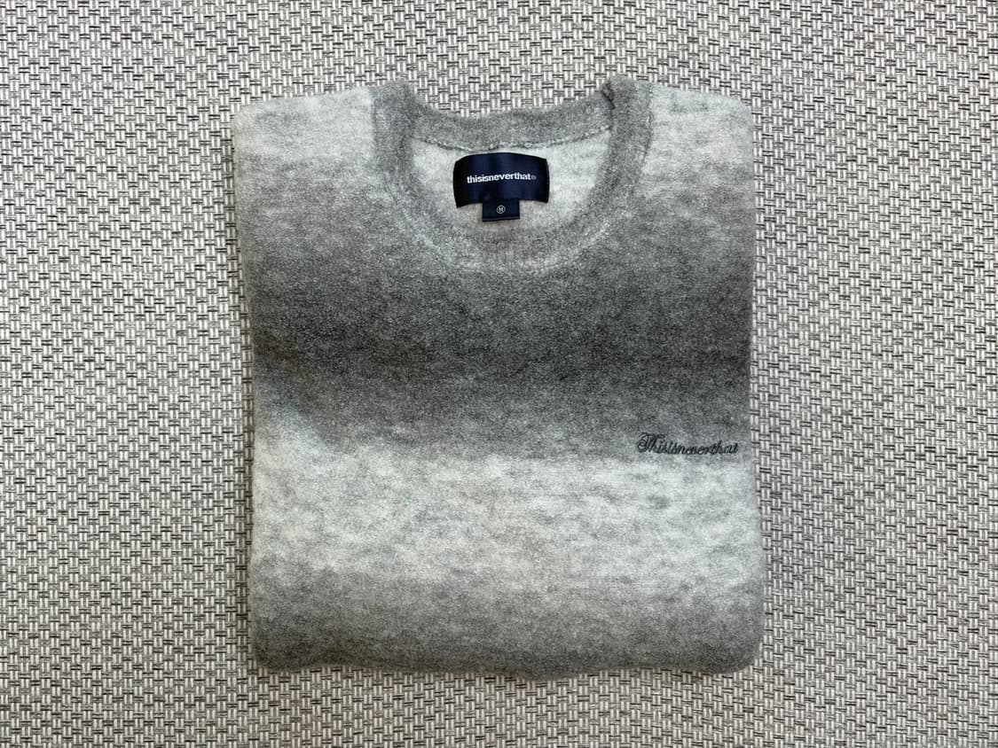 [M] 디스이즈네버댓 옴브레 니트 스웨터 상품이미지5
