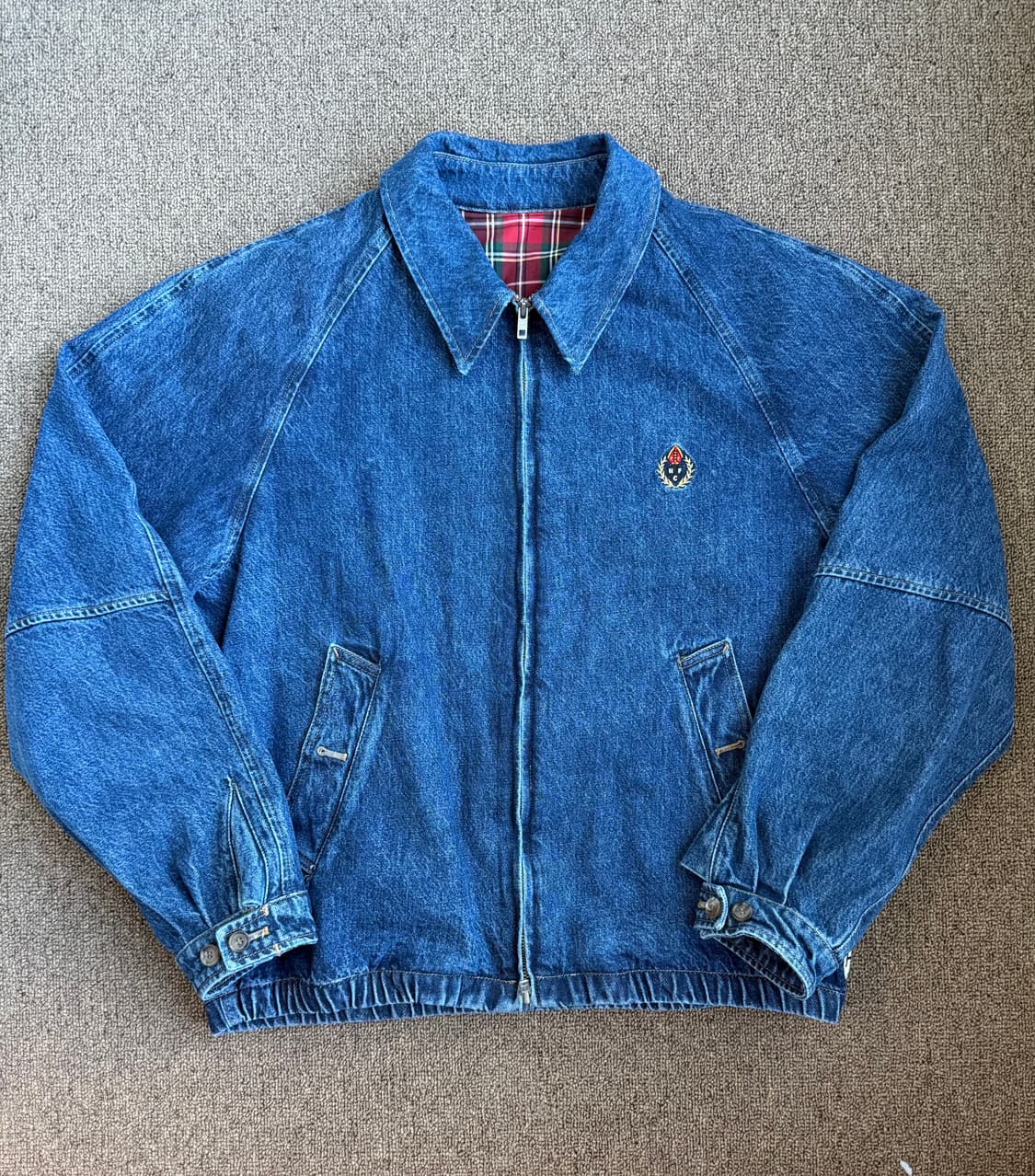 헤리티지플로스 데님블루종 CREST DENIM BLOUSON JACKET 상품이미지1