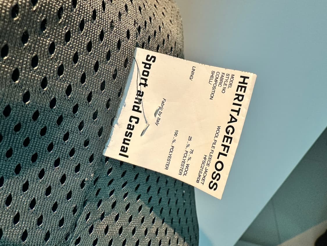 헤리티지플로스 울 플리스자켓_S 상품이미지5