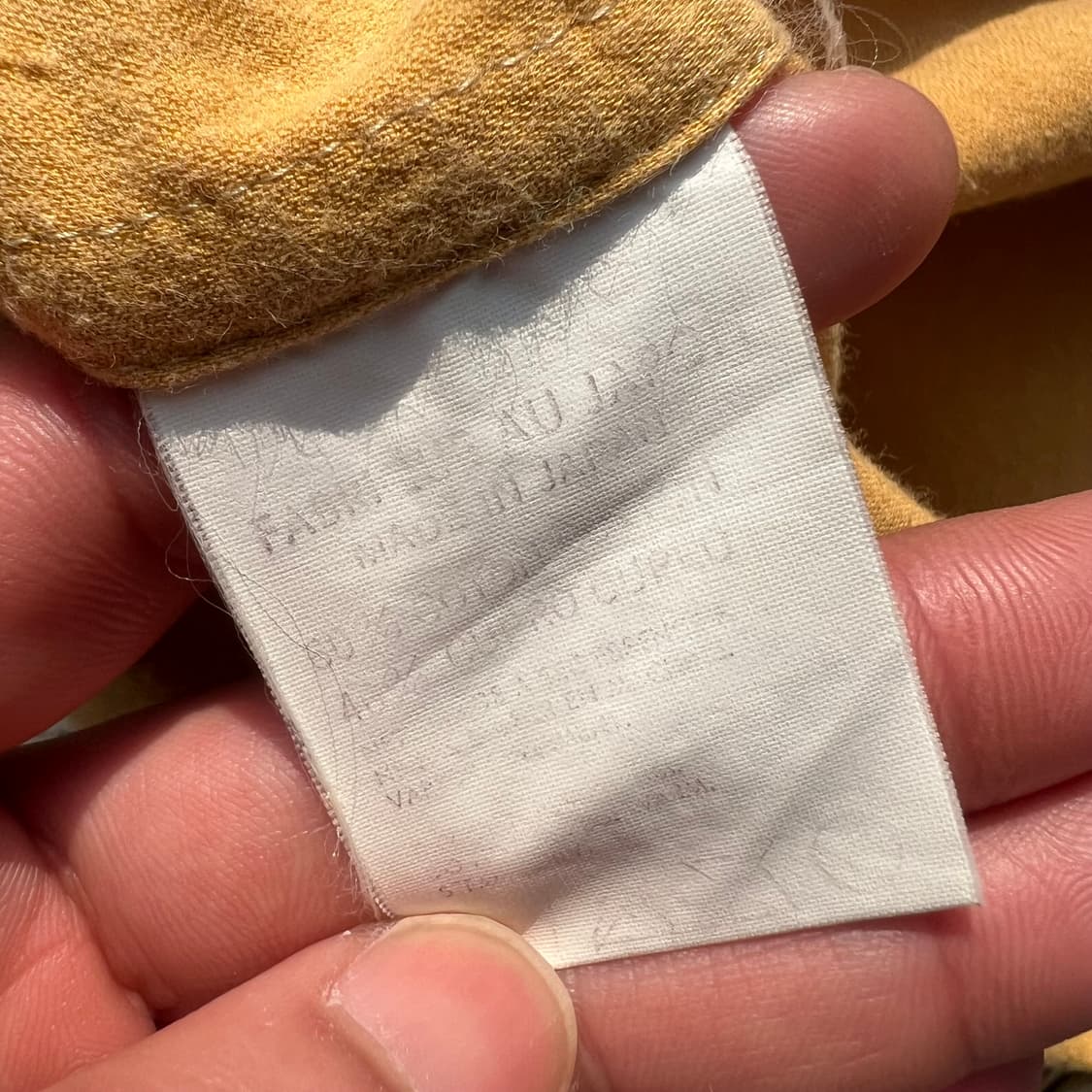 Y’s 1999SS 몰스킨 셔츠 상품이미지9