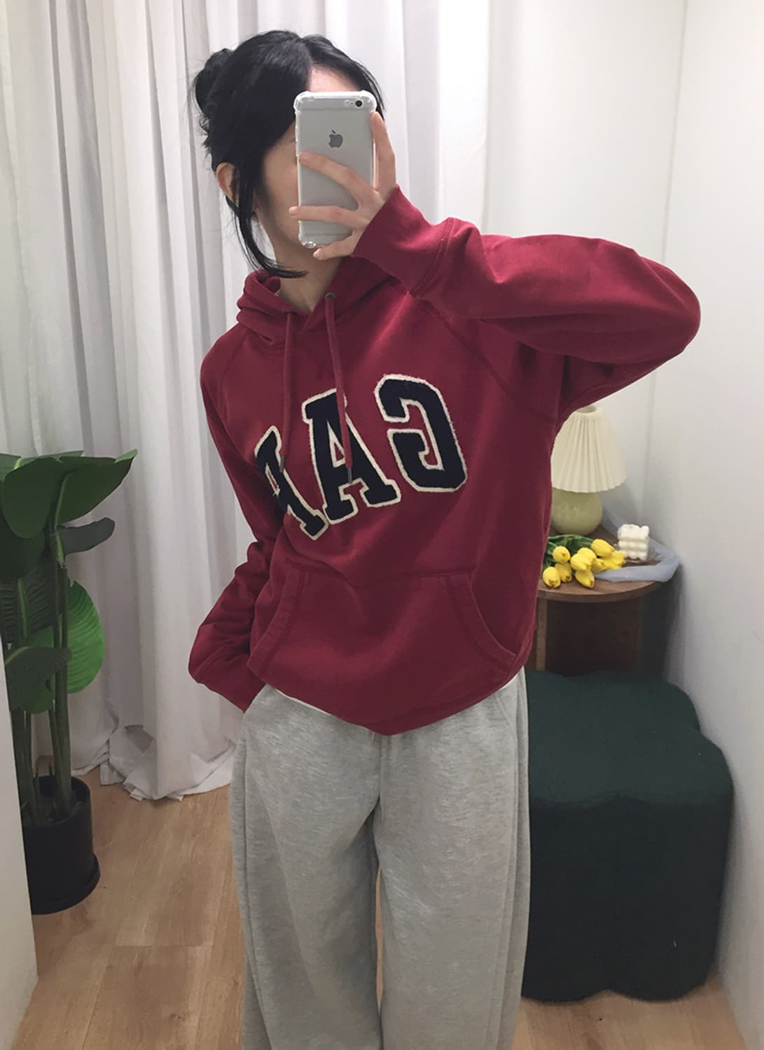 여성 GAP 후드티 95 상품이미지2