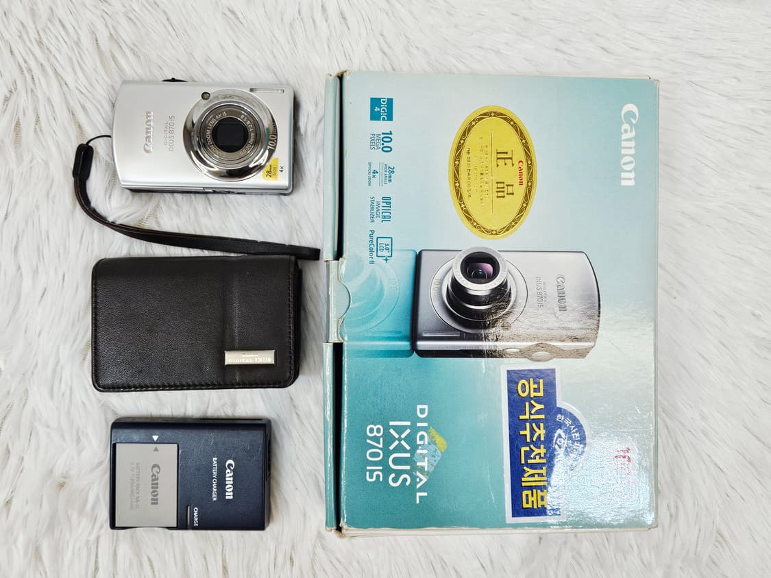 [민트급] 캐논 익서스(IXUS) 870 IS 디카, 디지털카메라, 박스 상품이미지10