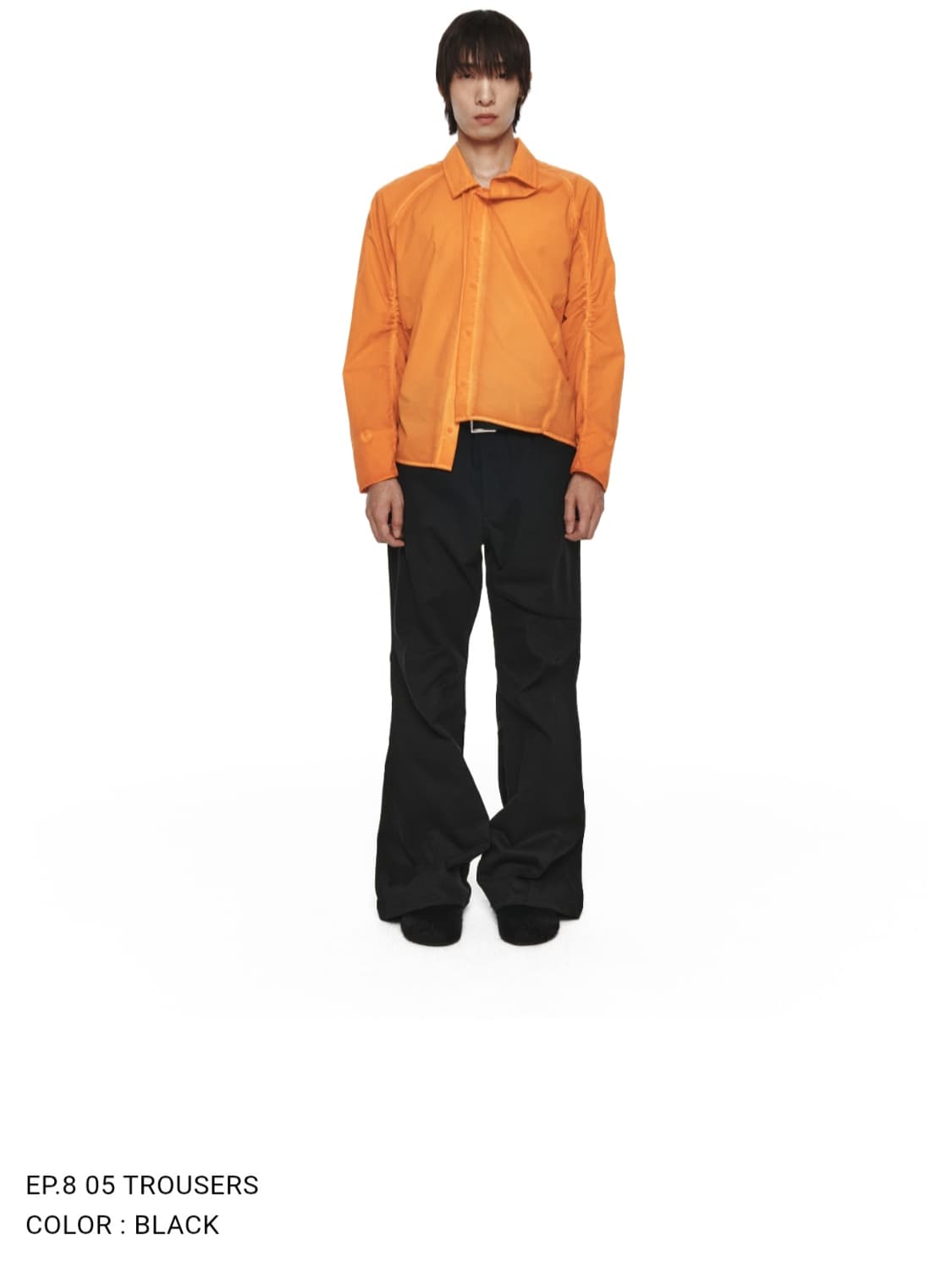 [M] xlim 엑슬림 ep8 05 팬츠 블랙 상품이미지2