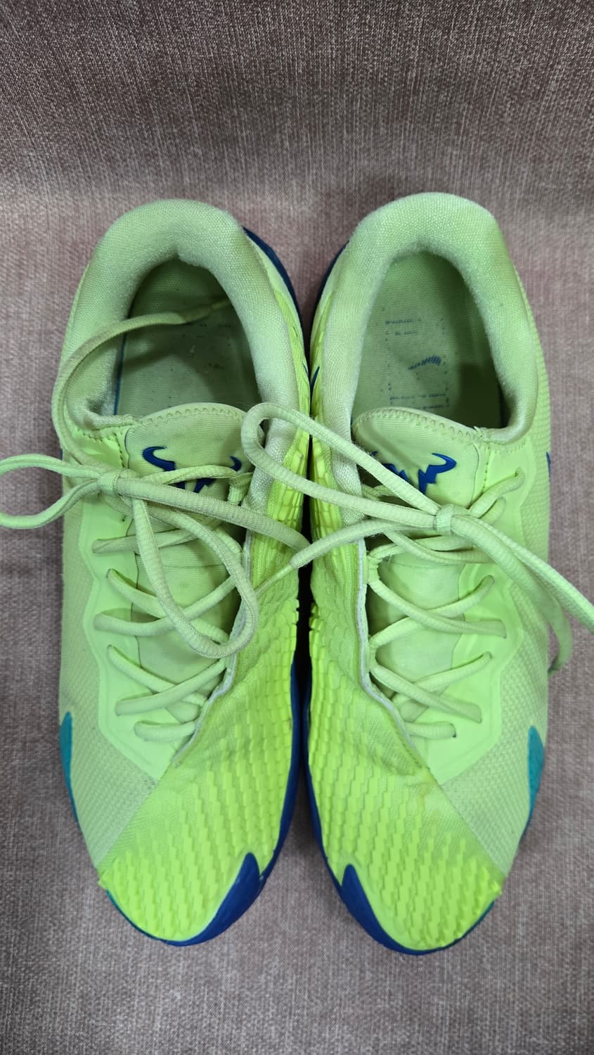 나이키 275mm- 에어줌베이퍼 케이지 4 RAFA 테니스화 라이트 레몬 상품이미지2