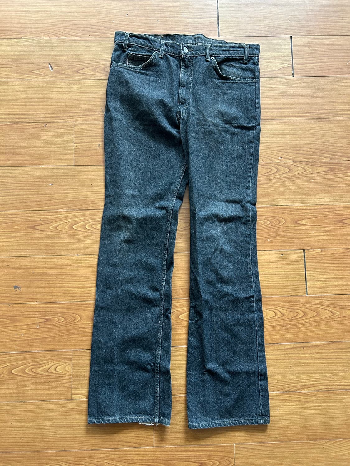 90s 빈티지 리바이스 517 흑청 usa 상품이미지1