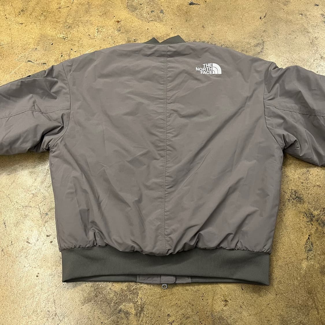 [정품/L] 노스페이스 봄버 자켓 회색 점퍼 b15 상품이미지4