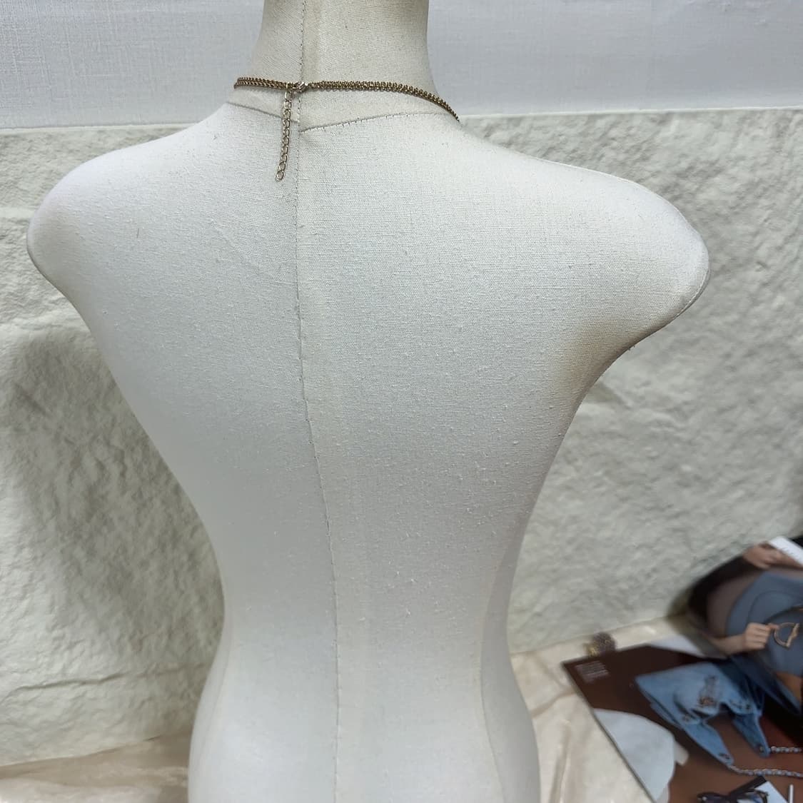 빈티지 래드 오리엔탈 메탈 레이어드 목걸이 상품이미지3