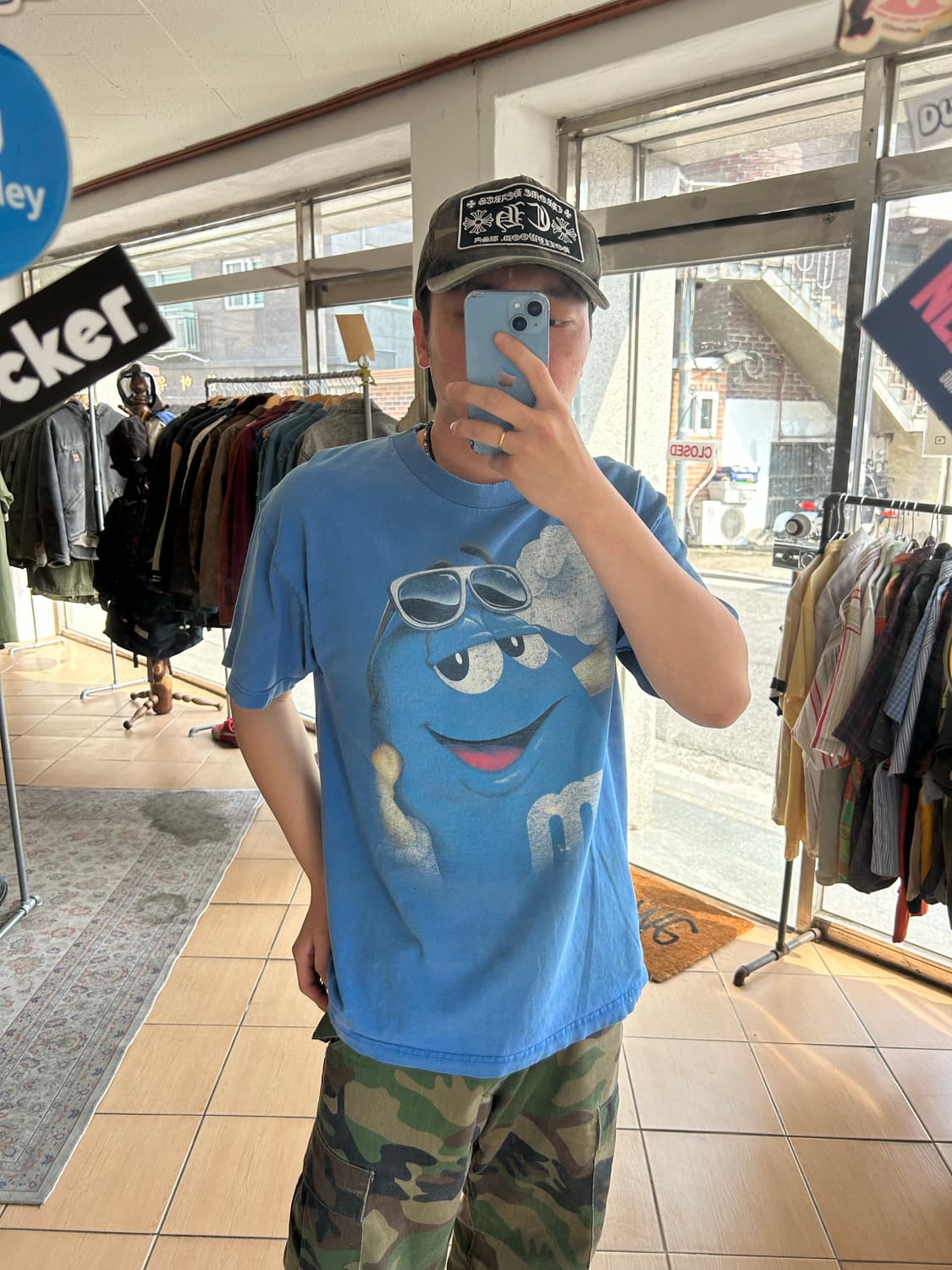 빈티지 M&M 초콜릿 티셔츠 상품이미지6