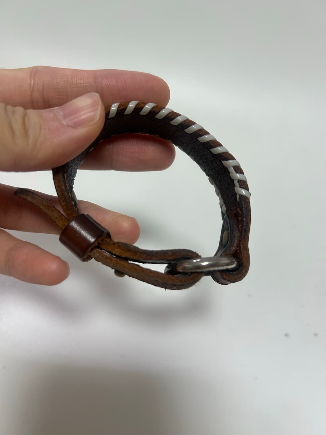 히스테릭 글래머 비즈 가죽 팔찌 상품이미지3