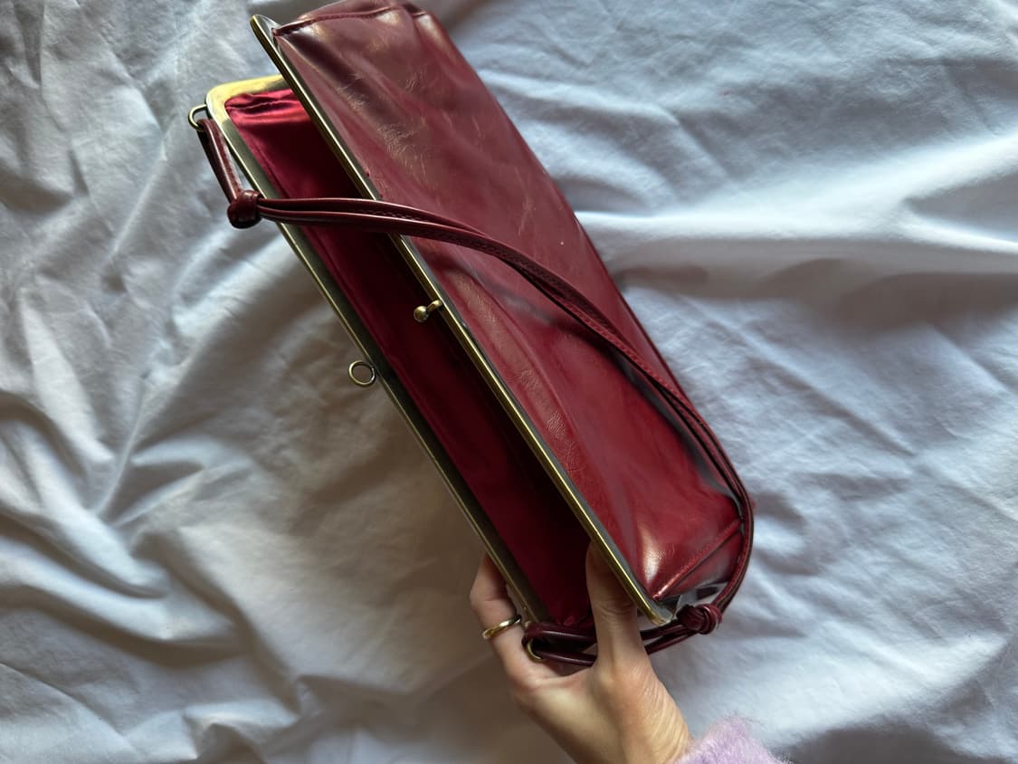 레드 빈티지백 상품이미지5