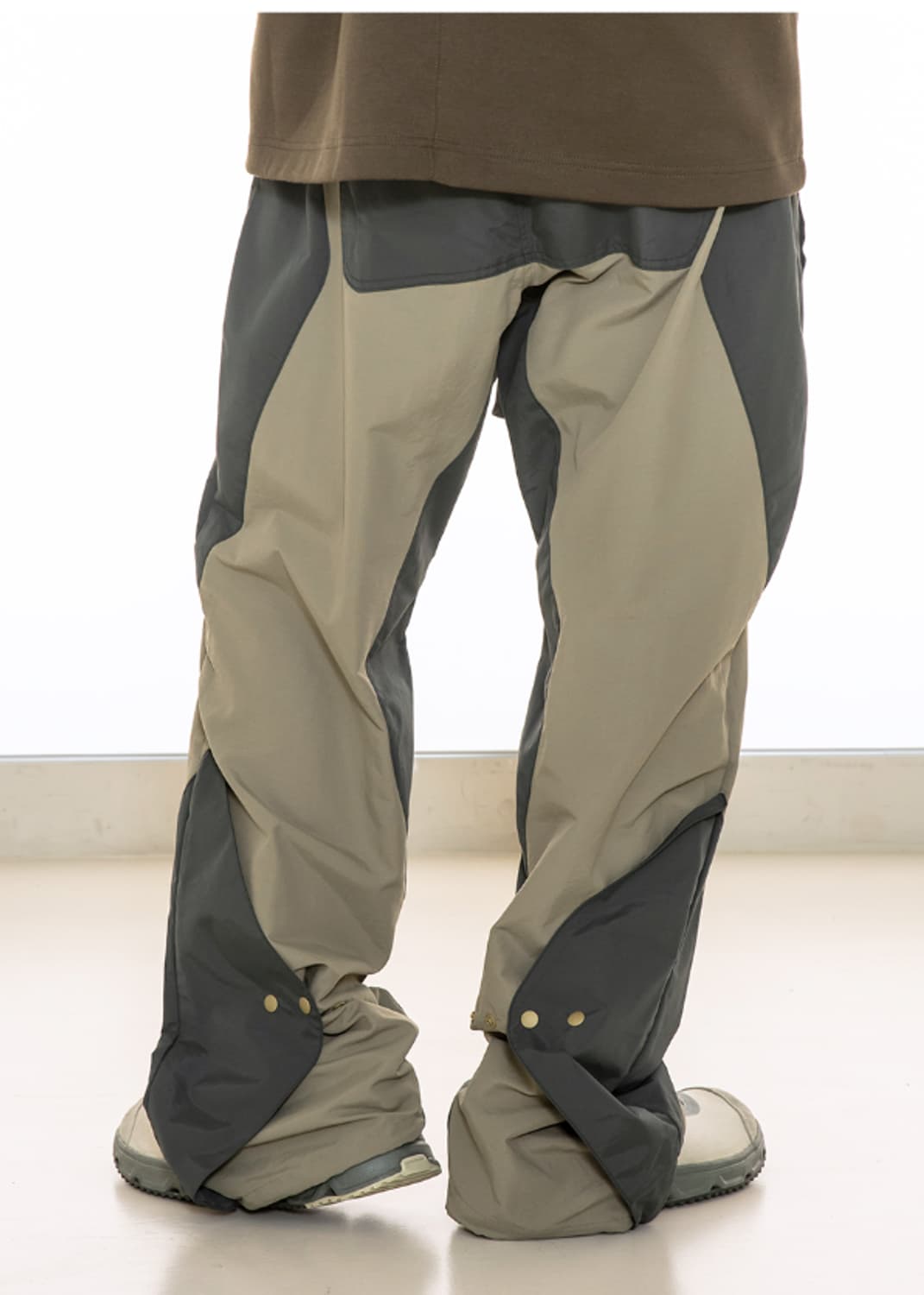 글랙 GP043 디노 패널 나일론 팬츠 카키 베이지 L 상품이미지1
